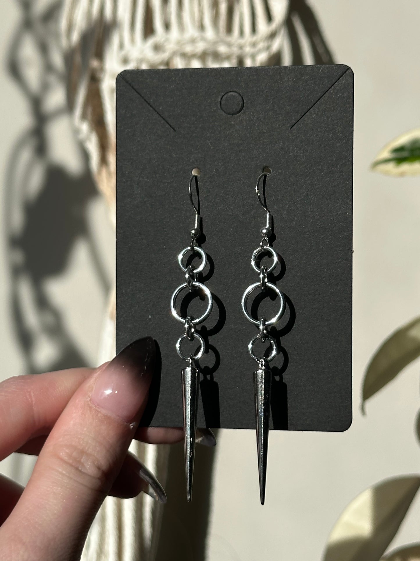 Trinity Ring Earrings