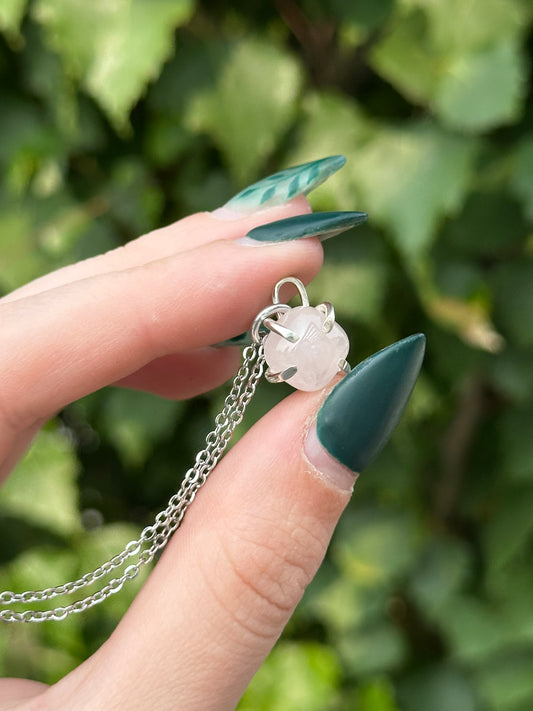 Rose Quartz Mini Pendant