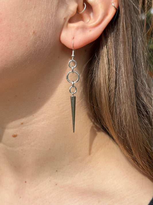 Trinity Ring Earrings