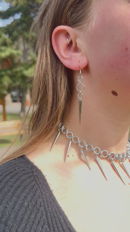 Trinity Ring Earrings